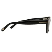 Tom Ford FT0237 SNOWDON Polarized 01D, Black frame, Dark Grey lenses, view 3