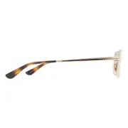 Vogue Eyewear VO4352S 848/13, Gold frame, Gradient Brown lenses, view 3