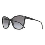Vogue Eyewear VO5520S Polarized W44/T3, Black frame, Gradient Grey Polarized lenses, view 2