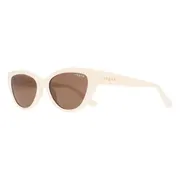 Vogue Eyewear VJ2026 Kids 312473, White frame, Dark Brown lenses, view 2