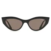 Vogue Eyewear VO5637SU W44/87, Black frame, Smoke Grey lenses, view 1