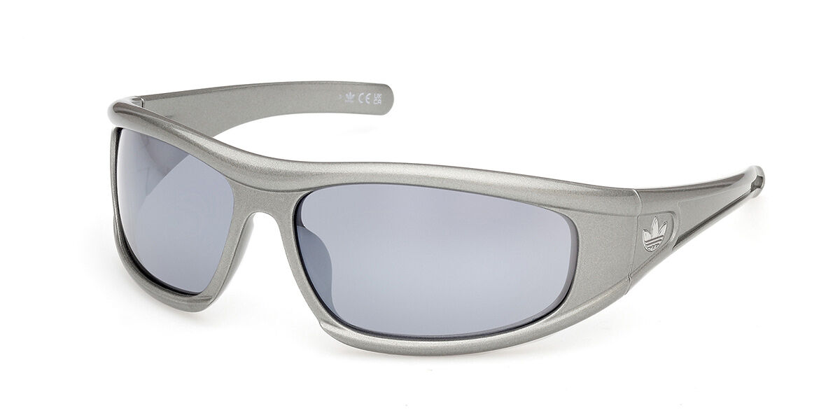 Adidas Originals OR0142 20C, Grey frame, Smoke Grey Mirror lenses