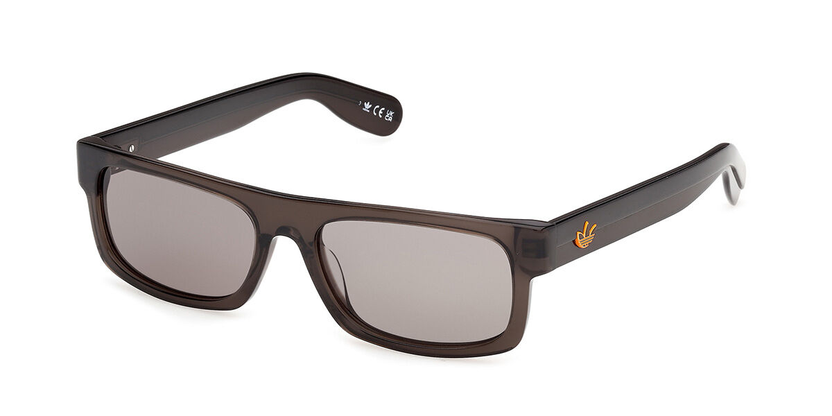 Adidas Originals OR0145 48A, Brown frame, Grey lenses