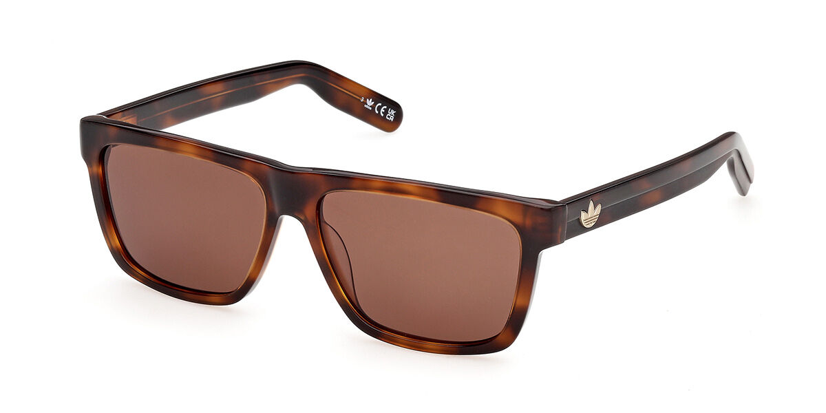 Adidas Originals OR0147 52E, Tortoiseshell frame, Dark Brown lenses