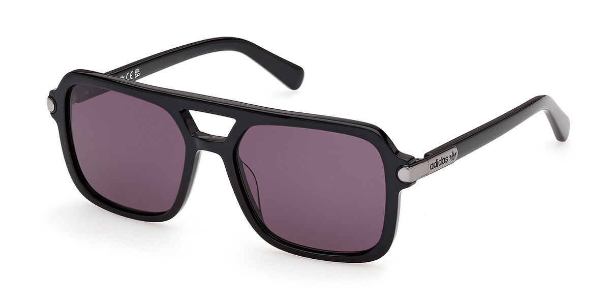 Adidas Originals OR0149 01A, Black frame, Smoke Grey lenses