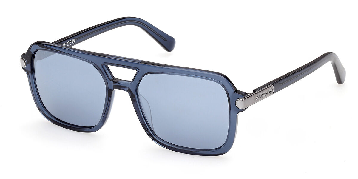 Adidas Originals OR0149 90X, Blue frame, Blue lenses