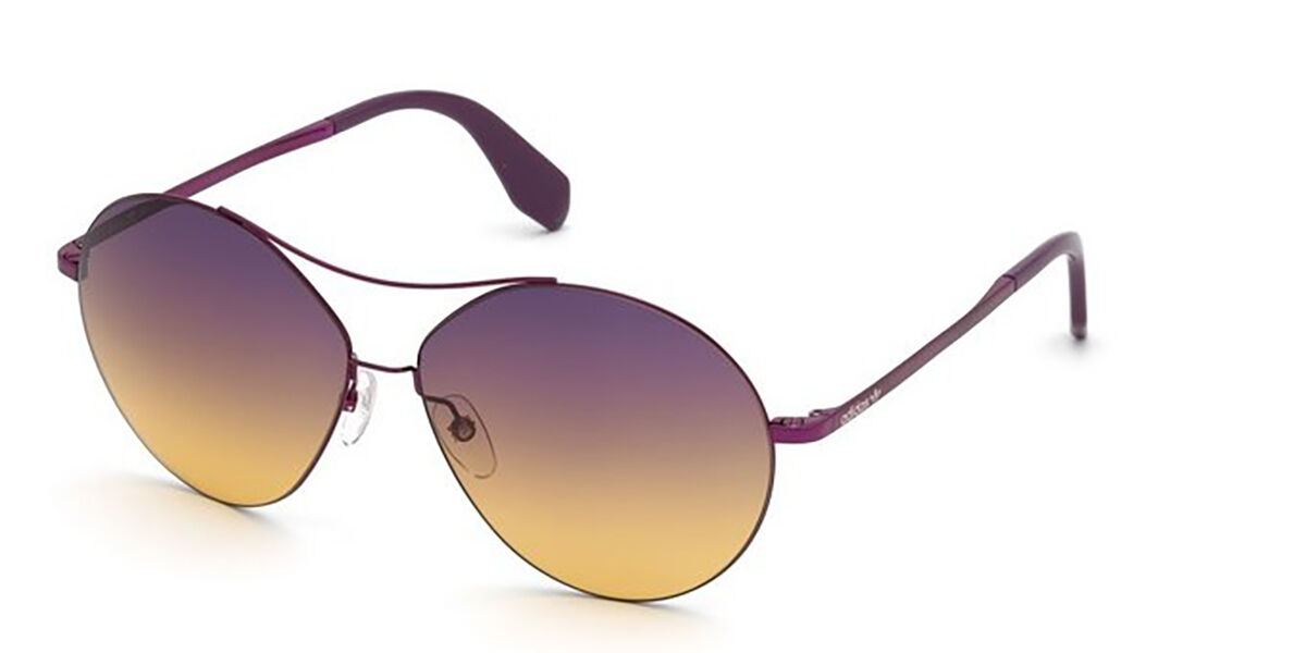 Adidas Originals OR0001 77T, Purple frame, Gradient Bordeaux lenses