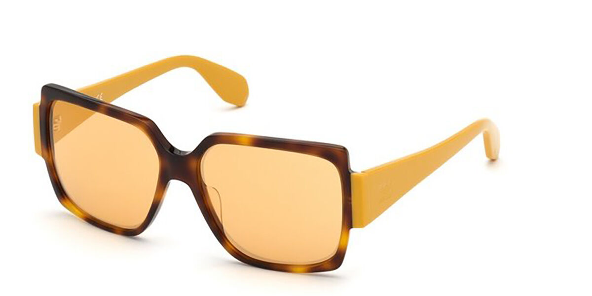 Adidas Originals OR0005 52G, Tortoiseshell frame, Brown Mirror lenses