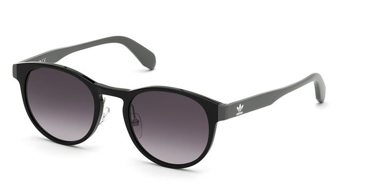 Adidas Originals OR0008-H 01B, Black frame, Gradient Grey lenses
