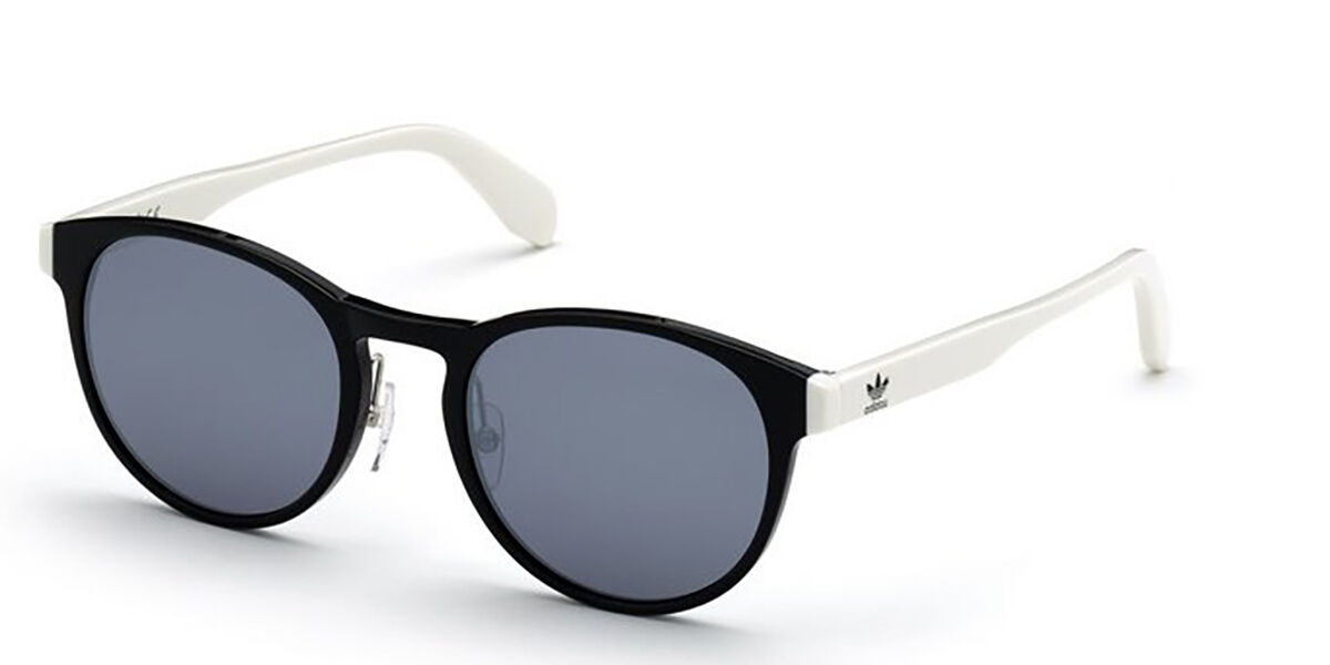 Adidas Originals OR0008-H 01C, Black frame, Grey Mirror lenses