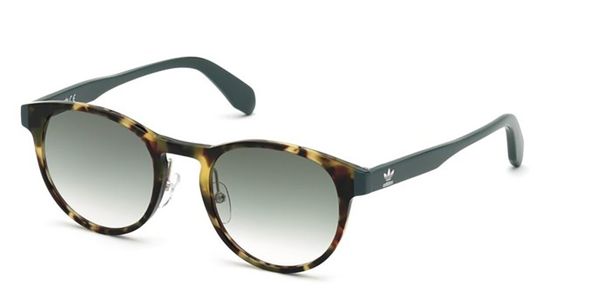 Adidas Originals OR0008-H 55P, Tortoiseshell frame, Green Gradient lenses