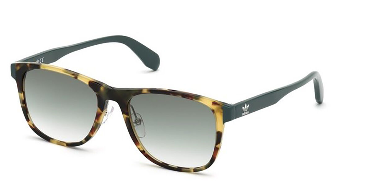 Adidas Originals OR0009-H 55P, Tortoiseshell frame, Green Gradient lenses