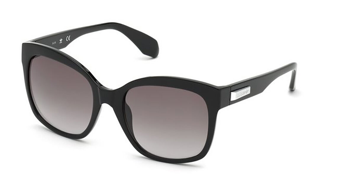 Adidas Originals OR0012 01B, Black frame, Gradient Brown lenses