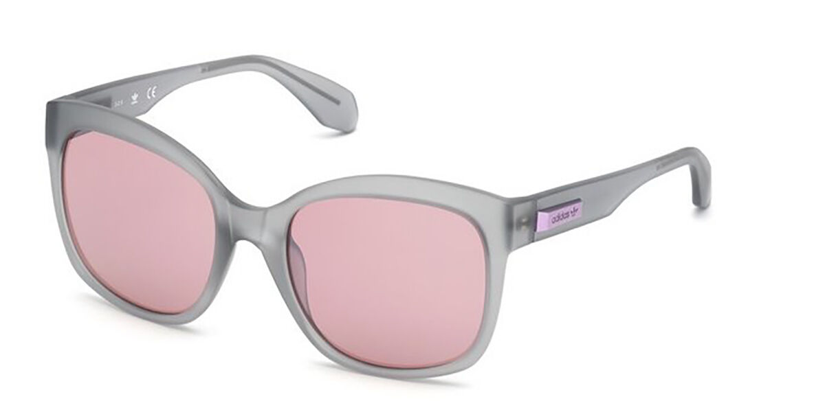 Adidas Originals OR0012 20U, Grey frame, Bordeaux Mirror lenses