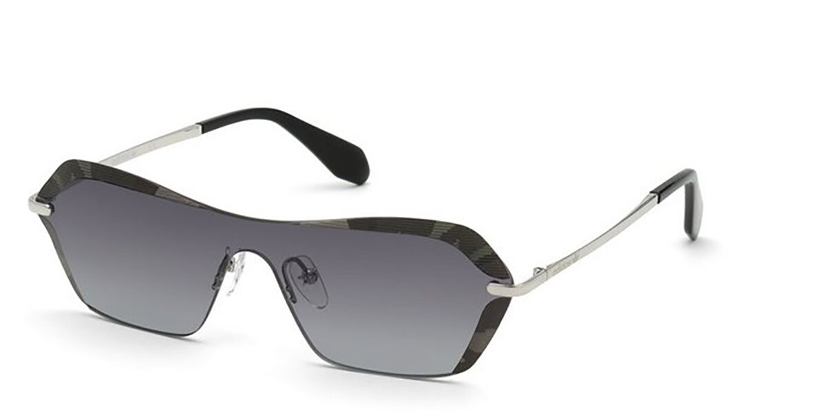 Adidas Originals OR0015 02B, Black frame, Gradient Grey lenses