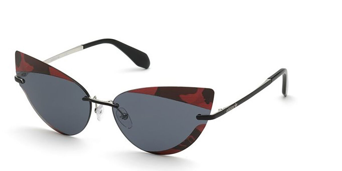 Adidas Originals OR0016 02A, Black frame, Grey lenses