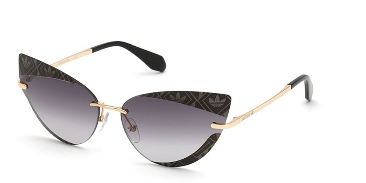 Adidas Originals OR0016 05B, Black frame, Gradient Grey lenses