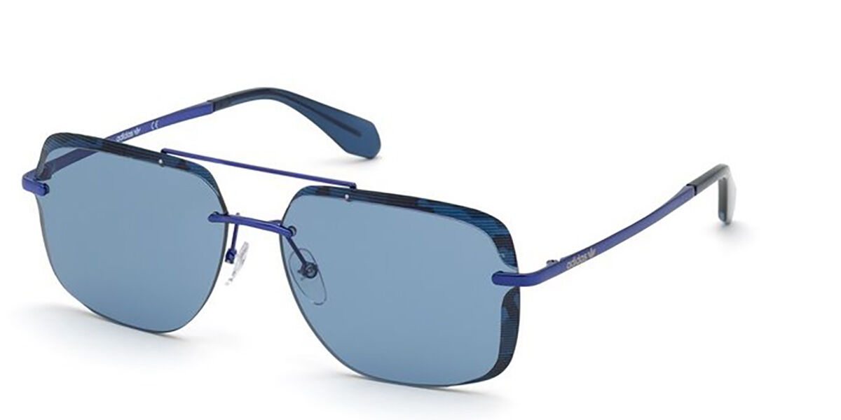 Adidas Originals OR0017 90V, Blue frame, Blue lenses