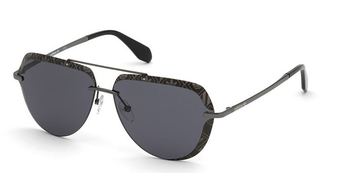 Adidas Originals OR0018 08A, Grey frame, Grey lenses