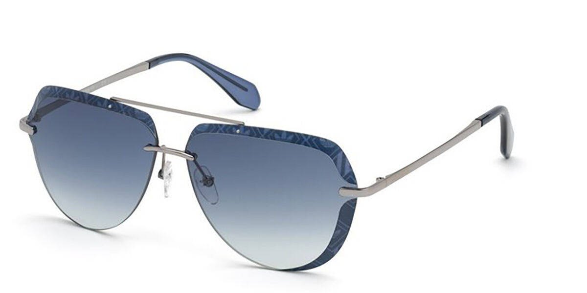 Adidas Originals OR0018 90W, Blue frame, Blue Gradient lenses