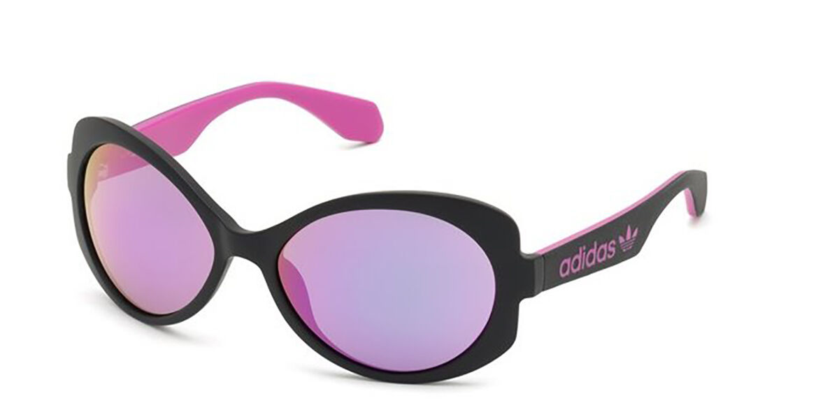 Adidas Originals OR0020 02U, Black frame, Bordeaux Mirror lenses