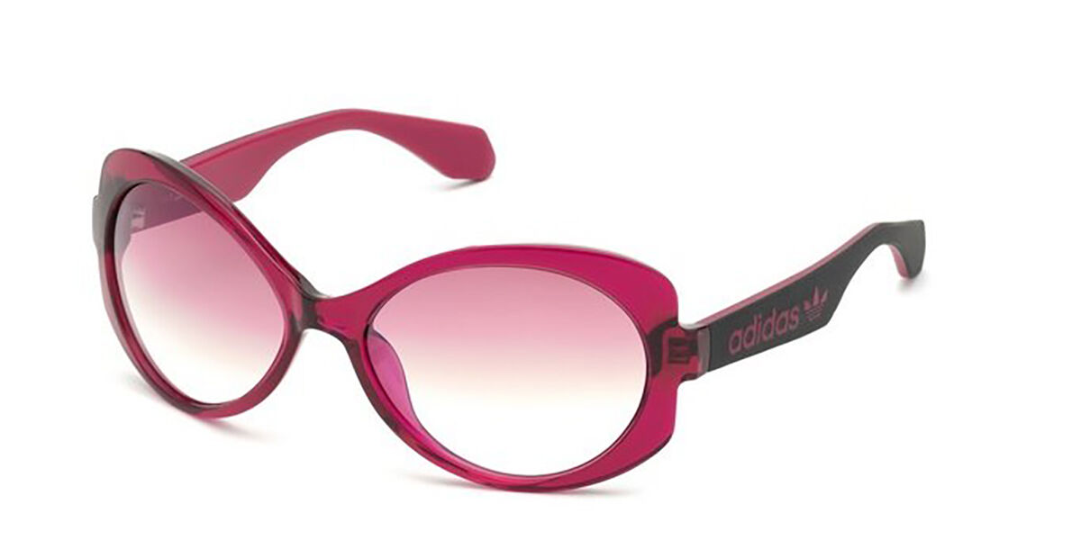 Adidas Originals OR0020 75U, Purple frame, Bordeaux Mirror lenses