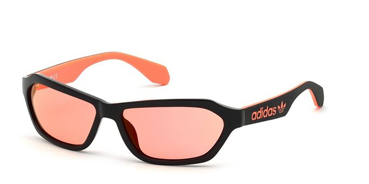 Adidas Originals OR0021 01U, Black frame, Bordeaux Mirror lenses