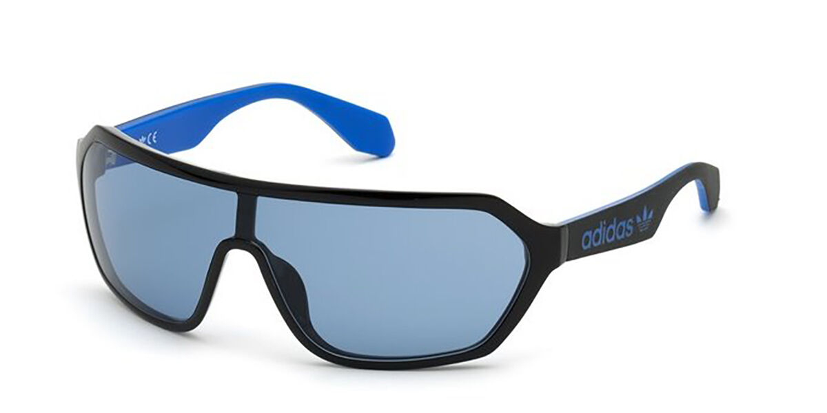 Adidas Originals OR0022 01X, Black frame, Blue Mirror lenses