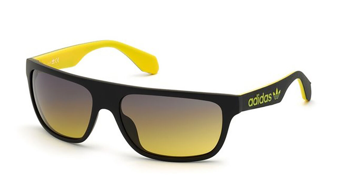 Adidas Originals OR0023 02W, Black frame, Yellow Gradient lenses