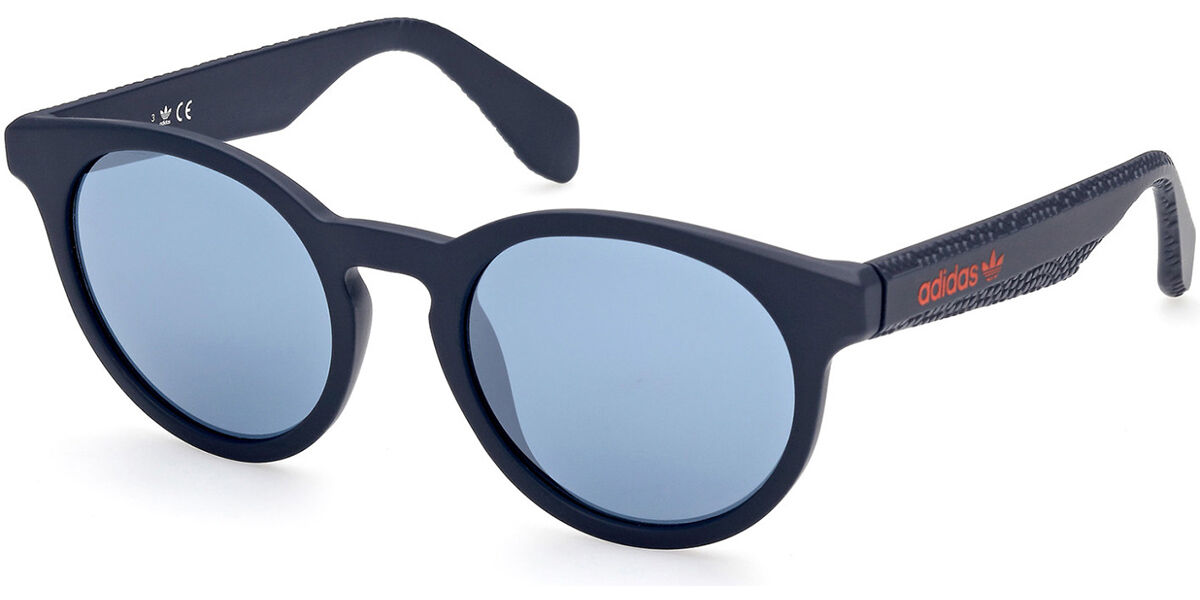 Adidas Originals OR0056 92X, Blue frame, Blue Mirror lenses