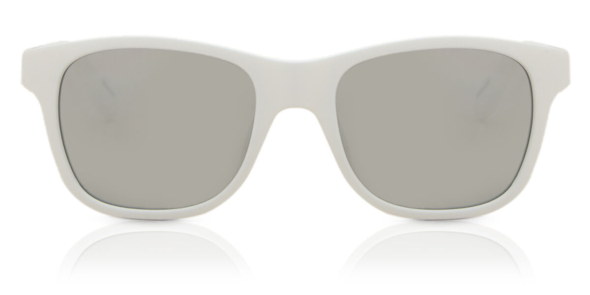 Adidas Originals OR0060 21C, White frame, Dark Grey Mirror lenses