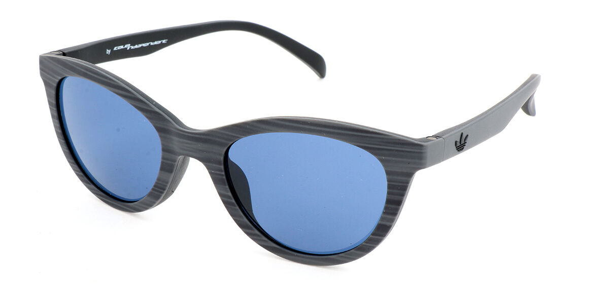 Adidas Originals AOR014 BHS.071, Grey frame, Blue lenses