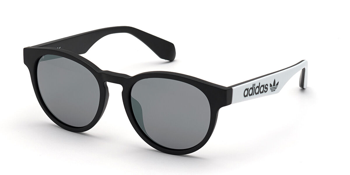 Adidas Originals OR0025 02C, Black frame, Grey Mirror lenses