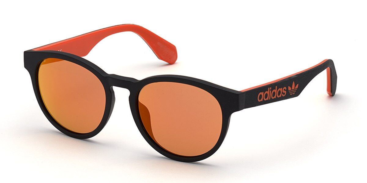Adidas Originals OR0025 02U, Black frame, Red Mirror lenses