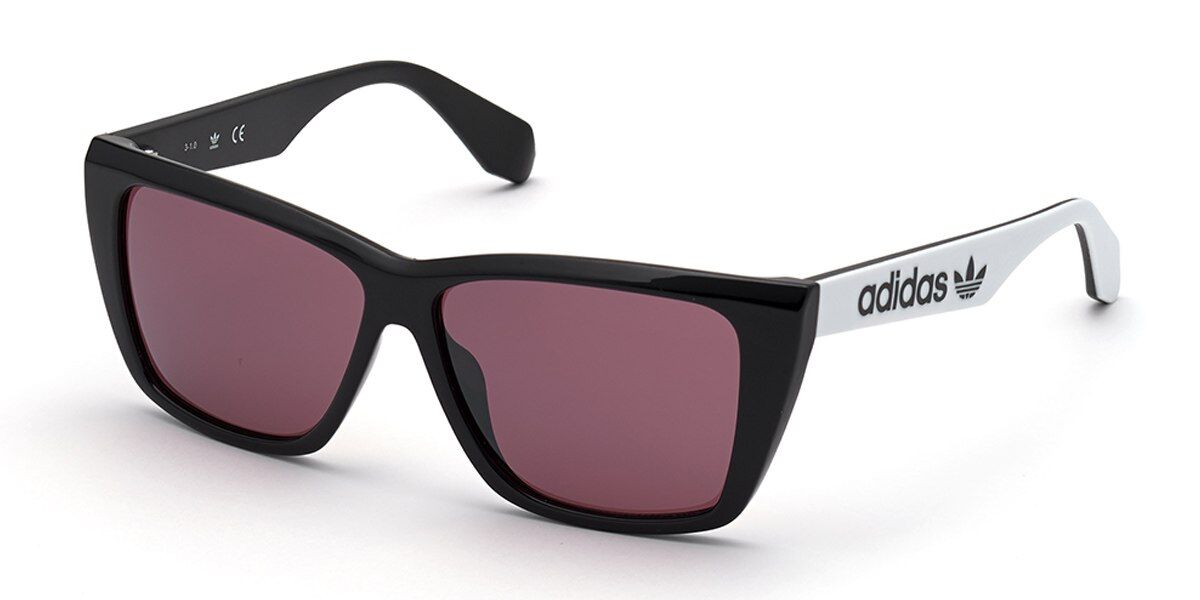 Adidas Originals OR0026 01Y, Black frame, Purple lenses
