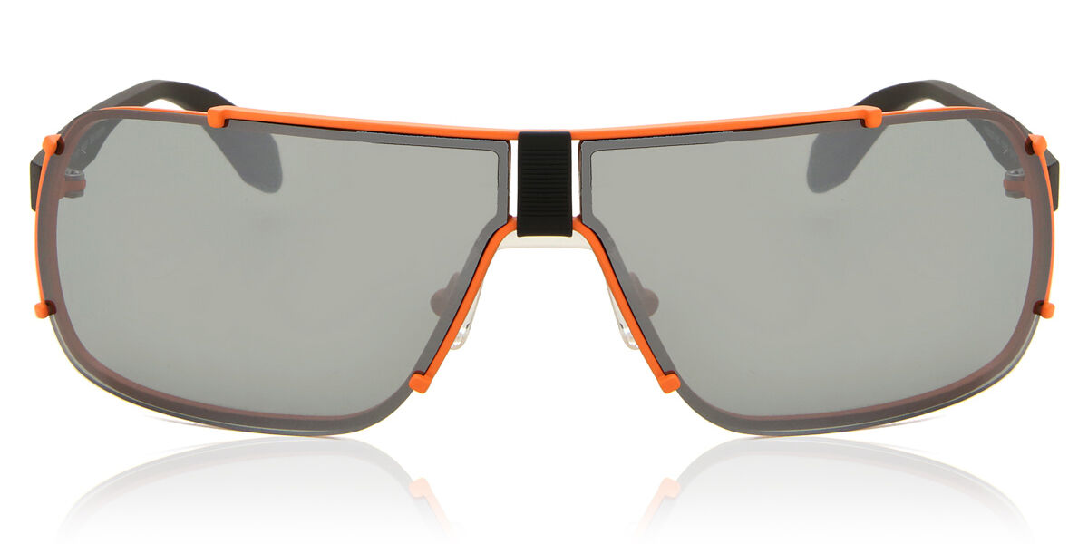 Adidas Originals OR0030 43C, Orange frame, Grey Mirror lenses
