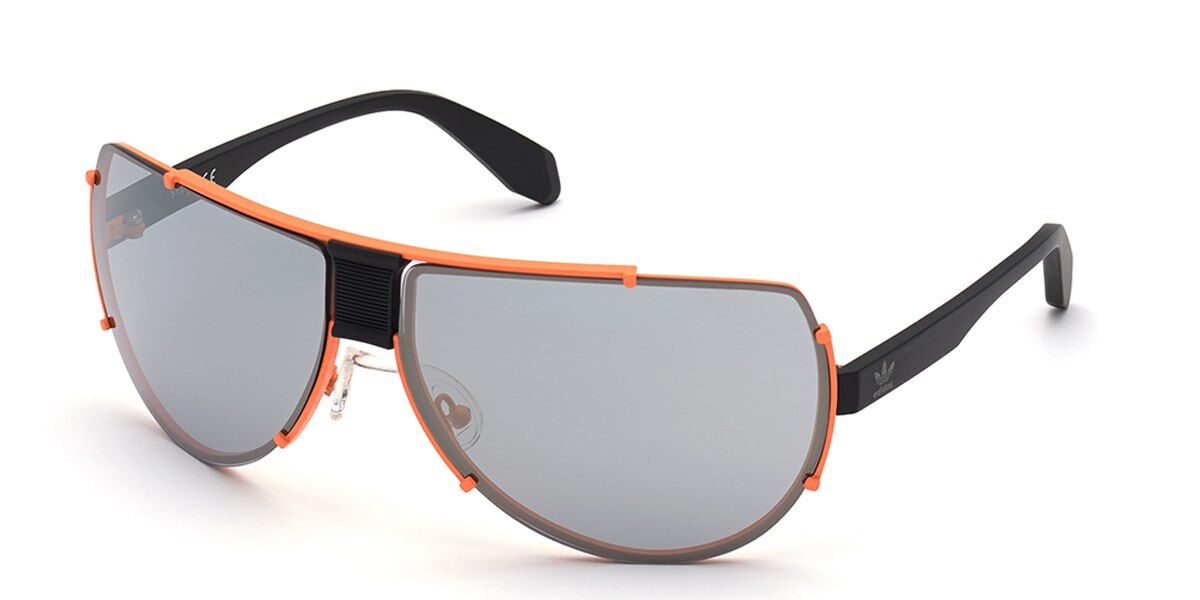 Adidas Originals OR0031 43C, Orange frame, Grey Mirror lenses