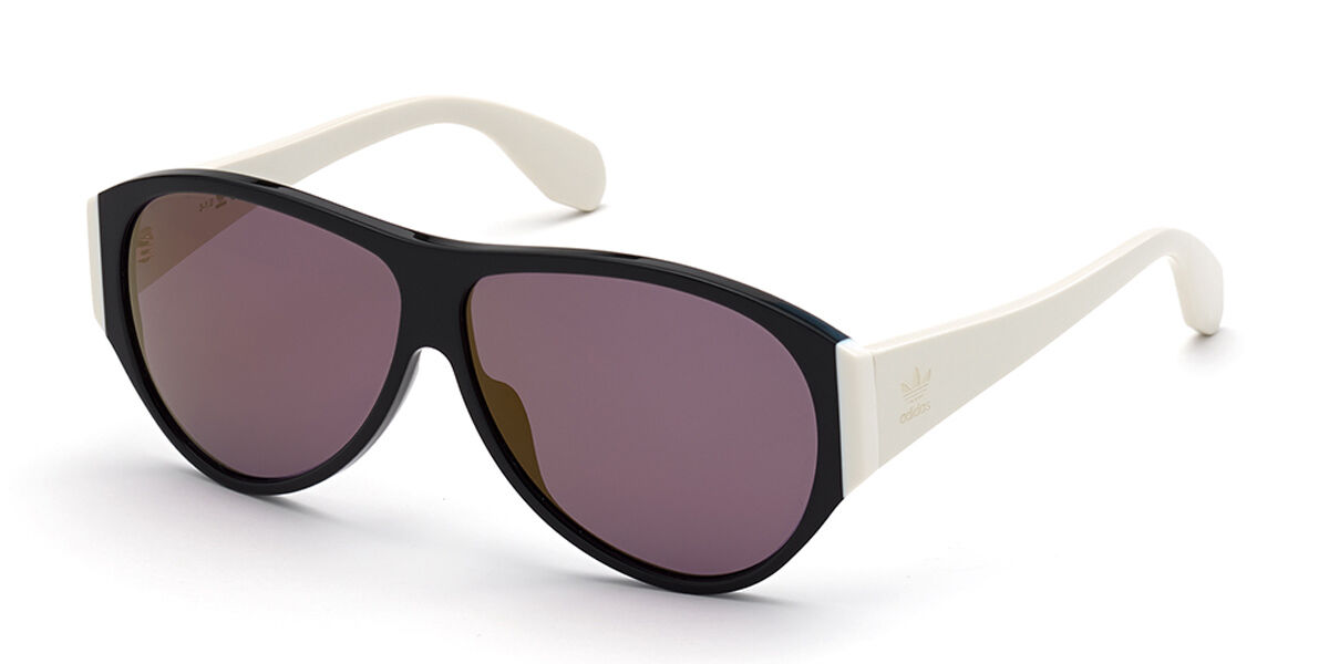 Adidas Originals OR0032 04G, Black frame, Brown Mirror lenses