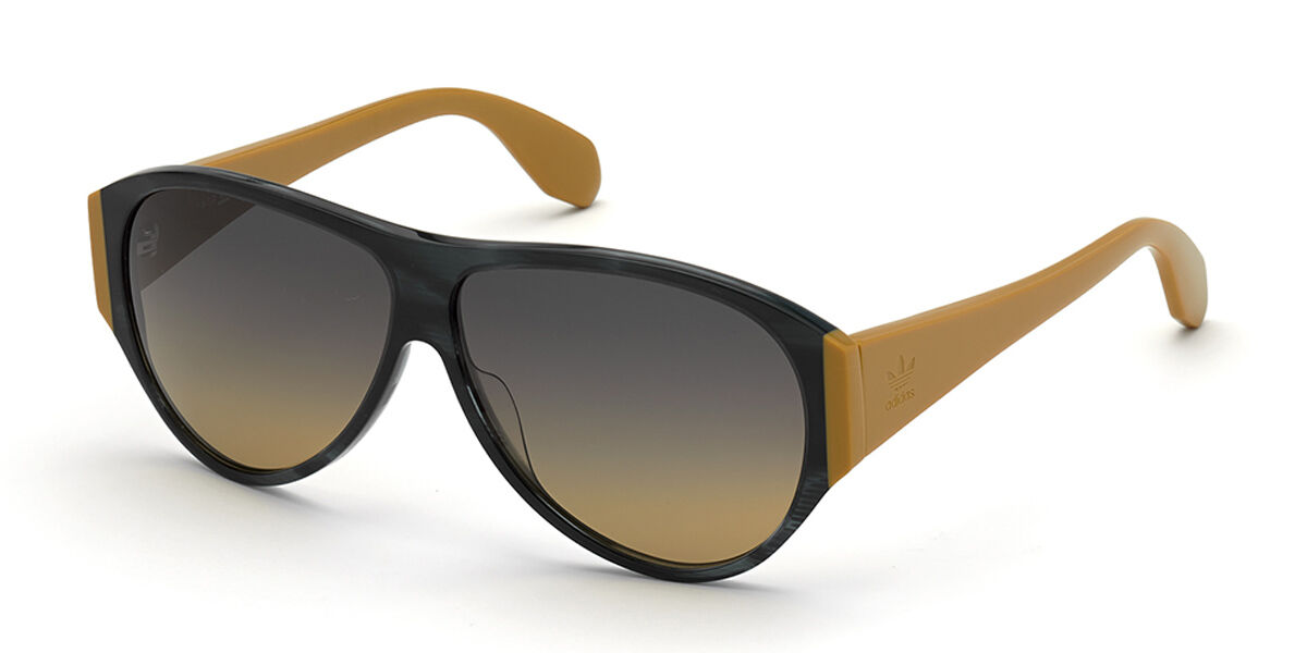 Adidas Originals OR0032 20W, Grey frame, Gradient Blue lenses