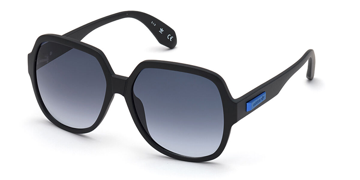 Adidas Originals OR0034 02W, Black frame, Gradient Blue lenses