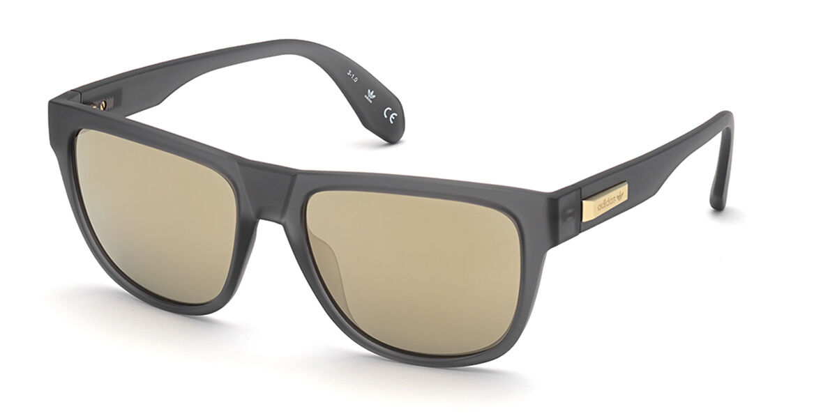 Adidas Originals OR0035 20G, Grey frame, Brown Mirror lenses