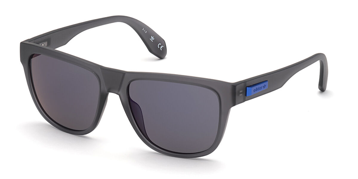 Adidas Originals OR0035 20X, Grey frame, Blue Mirror lenses