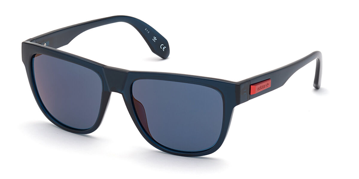 Adidas Originals OR0035 90X, Blue frame, Blue Mirror lenses