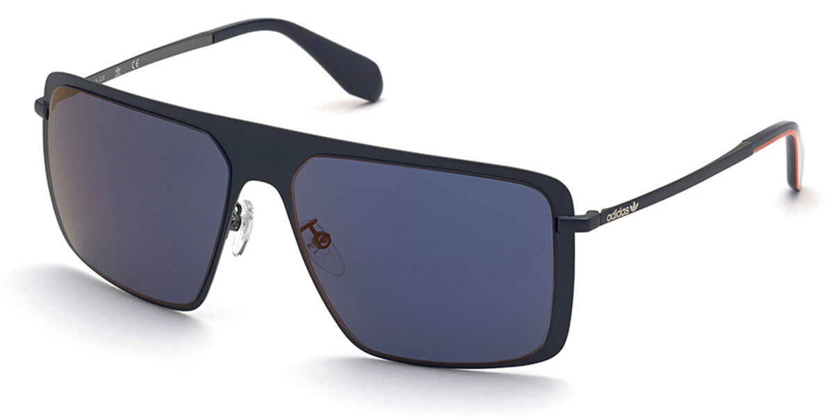 Adidas Originals OR0036 91X, Blue frame, Blue Mirror lenses