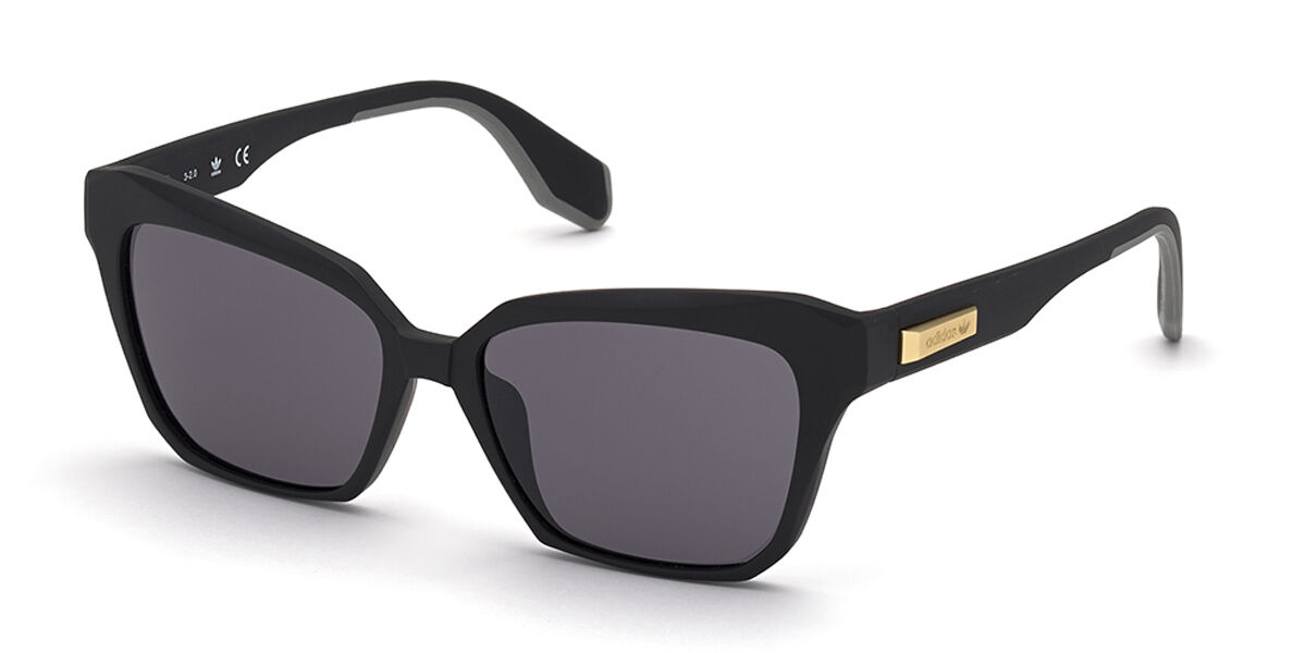 Adidas Originals OR0038 02A, Black frame, Grey lenses
