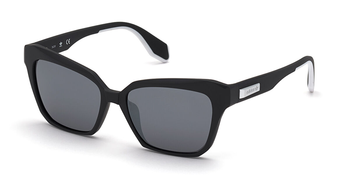 Adidas Originals OR0038 02C, Black frame, Grey Mirror lenses