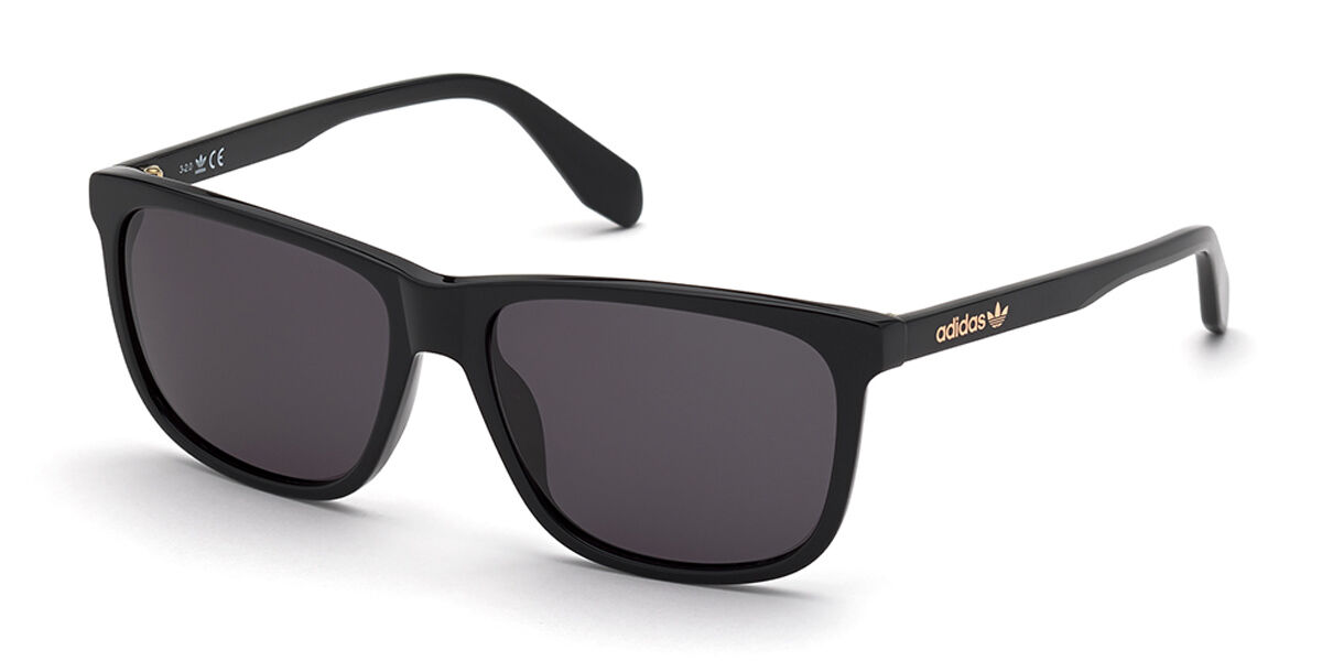 Adidas Originals OR0040 01A, Black frame, Grey lenses