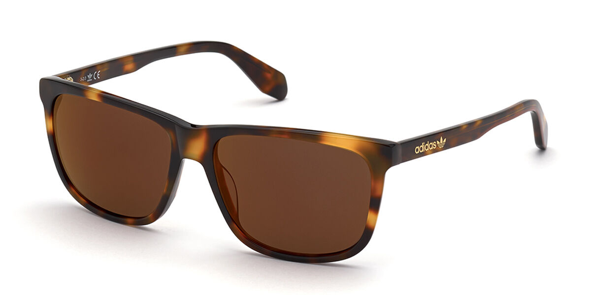 Adidas Originals OR0040 54U, Tortoiseshell frame, Red Mirror lenses