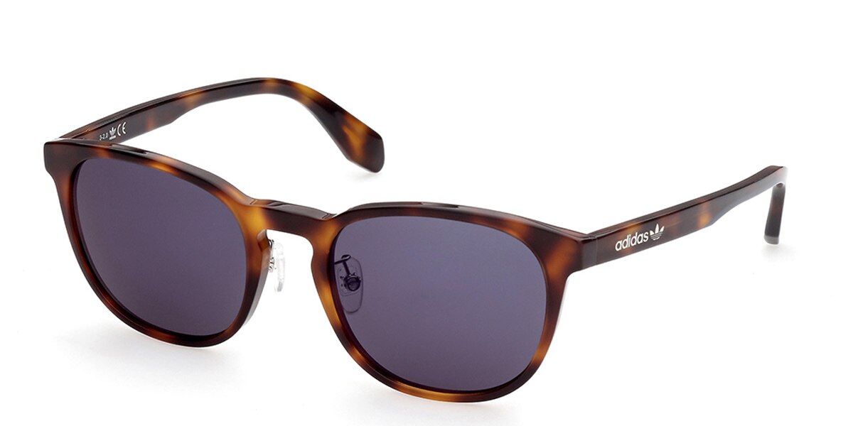 Adidas Originals OR0042-H 53X, Tortoiseshell frame, Blue Mirror lenses