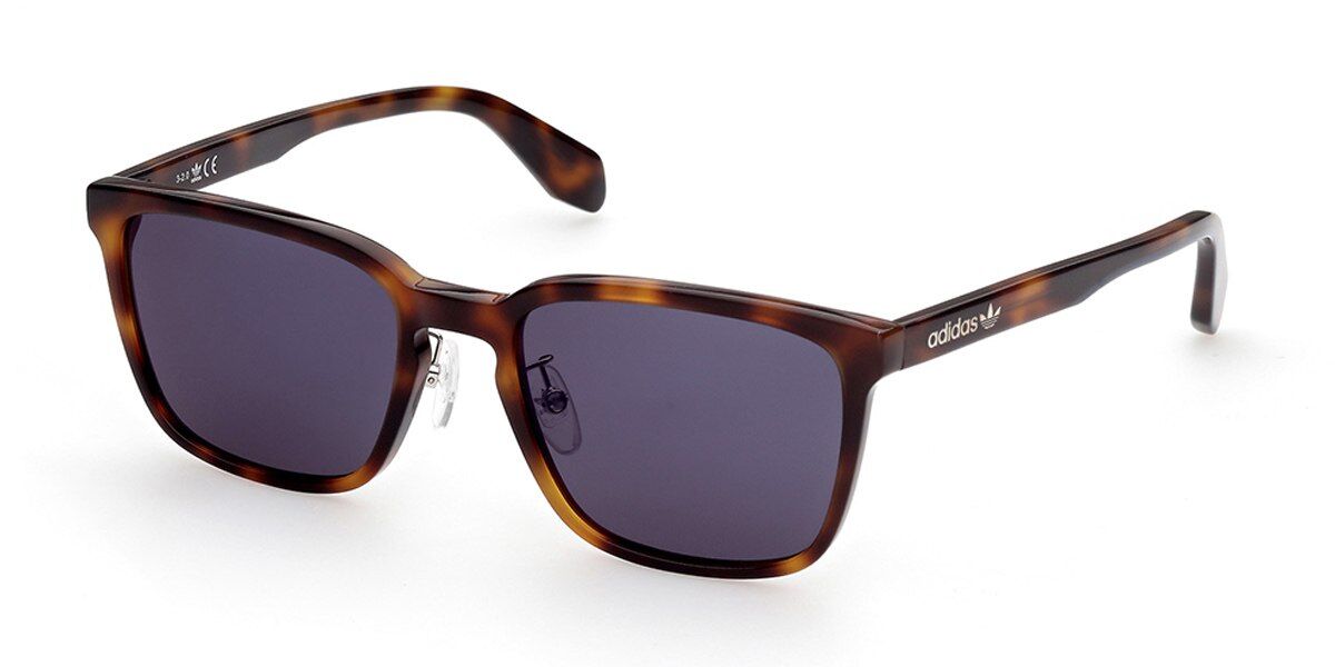 Adidas Originals OR0043-H 53X, Tortoiseshell frame, Blue Mirror lenses